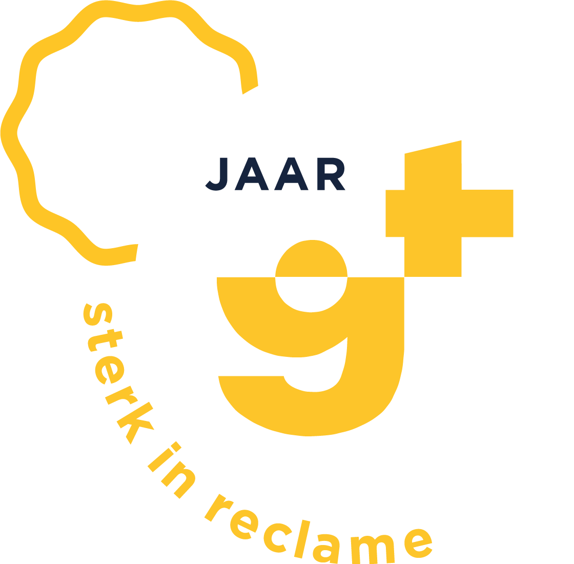 Beeldlogo GT Reclame 25 jaar